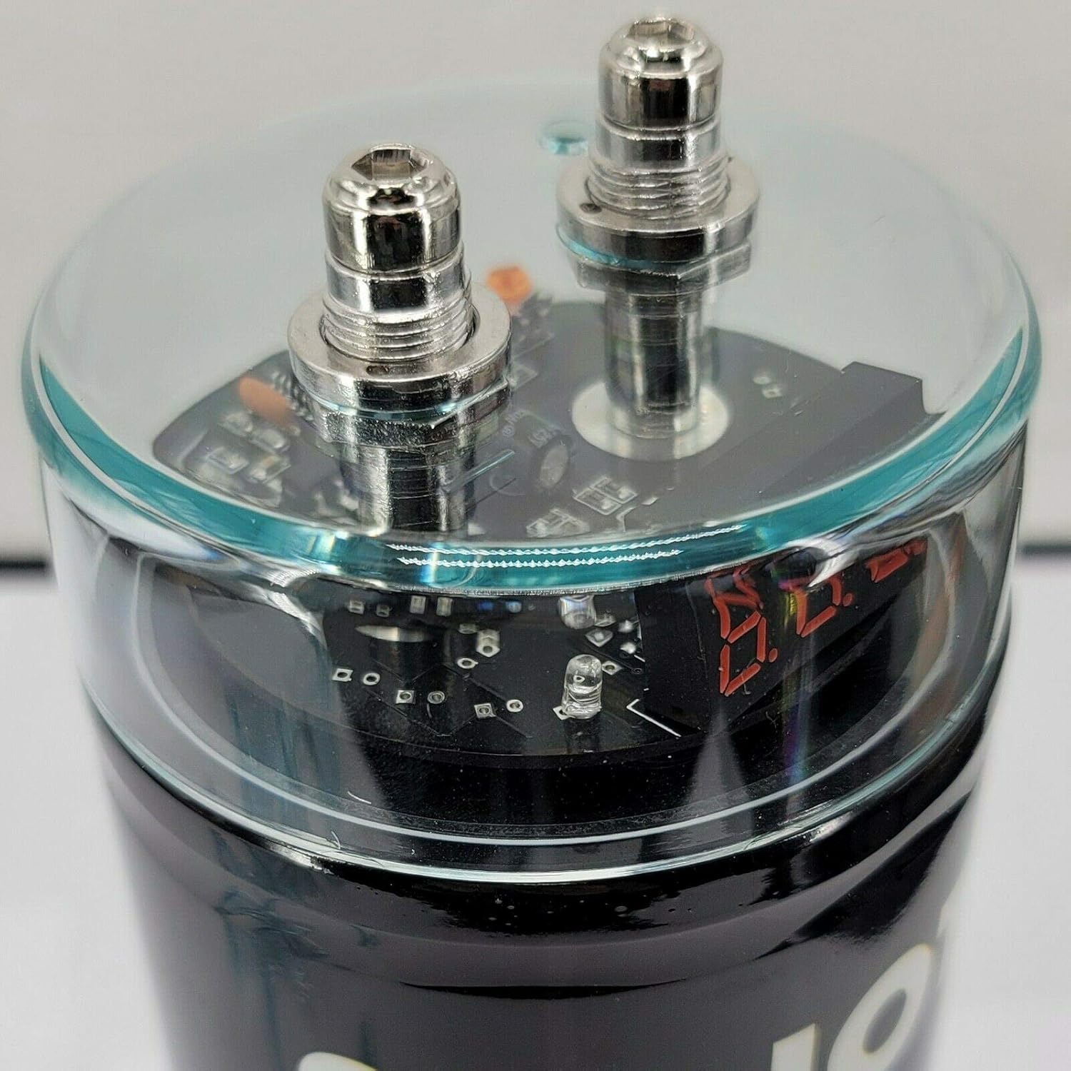 Audiotek at-3.5 Farad Capacitor with Car Audio 3500 Watts Power 12V Car Digital Power and Audiotek Complete BCC4AR 4 Gauge Amplifier Installation Wiring Kit Red