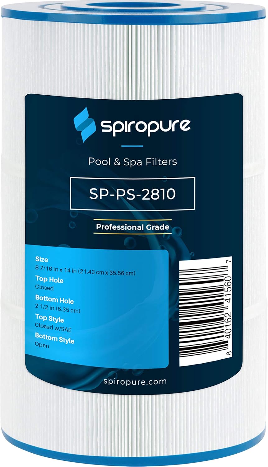 SpiroPure Replacement for Sundance Spas 6540-501 Pleatco PSD85-2002 Filbur FC-2810 Unicel C-8380 Hot Tub Spa Pool Filter Replacement Cartridge