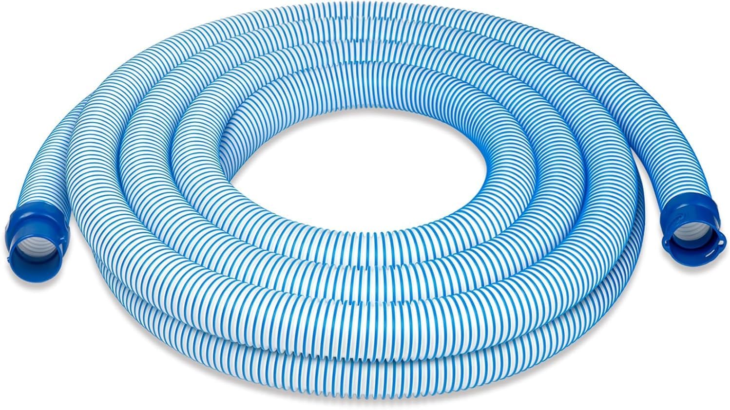 One Year Warranty One Piece 33 Ft Pool Vacuum Cleaner Hose Compatible With Zodiac Baracuda MX6 MX8 X7 T3 T5, R0527700 Pool Twist Lock Hose.