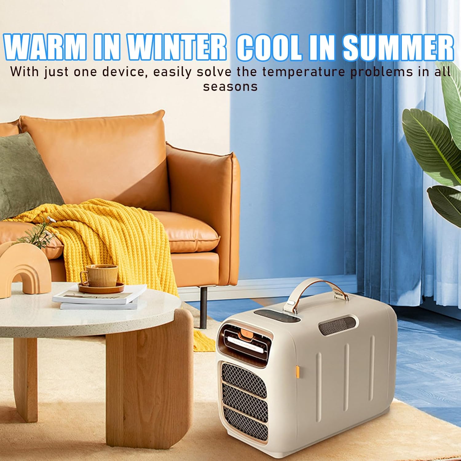Portable Air Conditioner for Outdoor Camping Travel - RV, Caravan, Motorhome, Tent & Truck, Cooling Heating Dehumidifying Heating and cooling+audio system