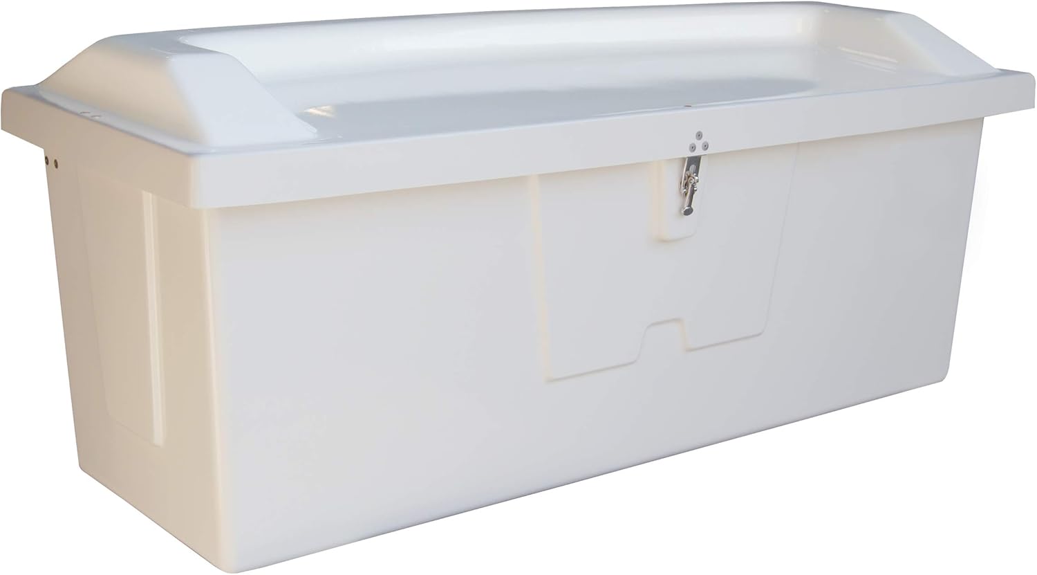 Taylor Made Stow 'N Go Fiberglass Dock Box with Top Seat - Large (29H x 72