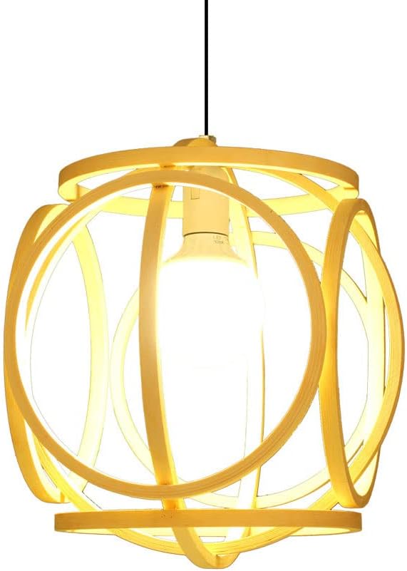 Retro Japanese E27 Chandelier, Bamboo Weave Pendant Lamp, Ceiling Light, Flush Mount Rattan Hanging Light, Lighting Fixture for Study Room, Cafe Decoration