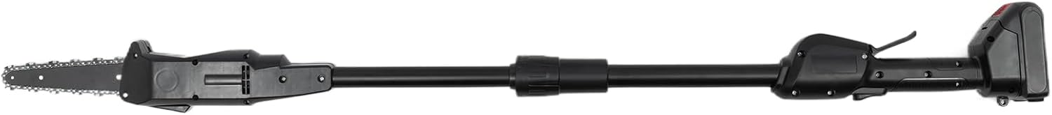 Cordless Pole Saw with 1500mAh Lithium Battery,Cordless Pole Saw Cutter Adjustable Length Rechargeable Branch Cutter for Garden Parks Farm Wood Cutting (552W 4500RPM)