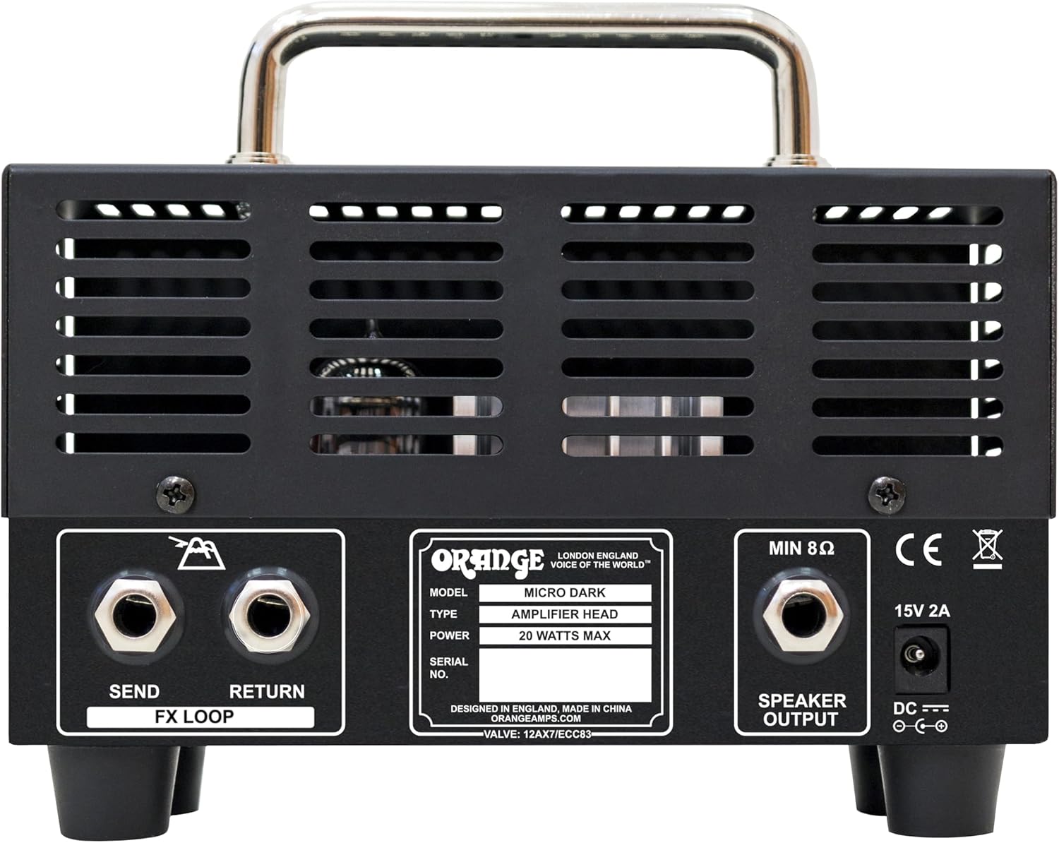 Orange Micro Dark Terror Mini Guitar Amp Head 20 Watts