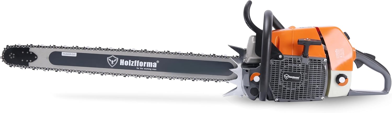 122cc Holzfforma G888 Gasoline Chain Saw Power Head With 42inch .404'' .063'' Guide Bar and Chain All parts are For MS880 088 Chainsaw