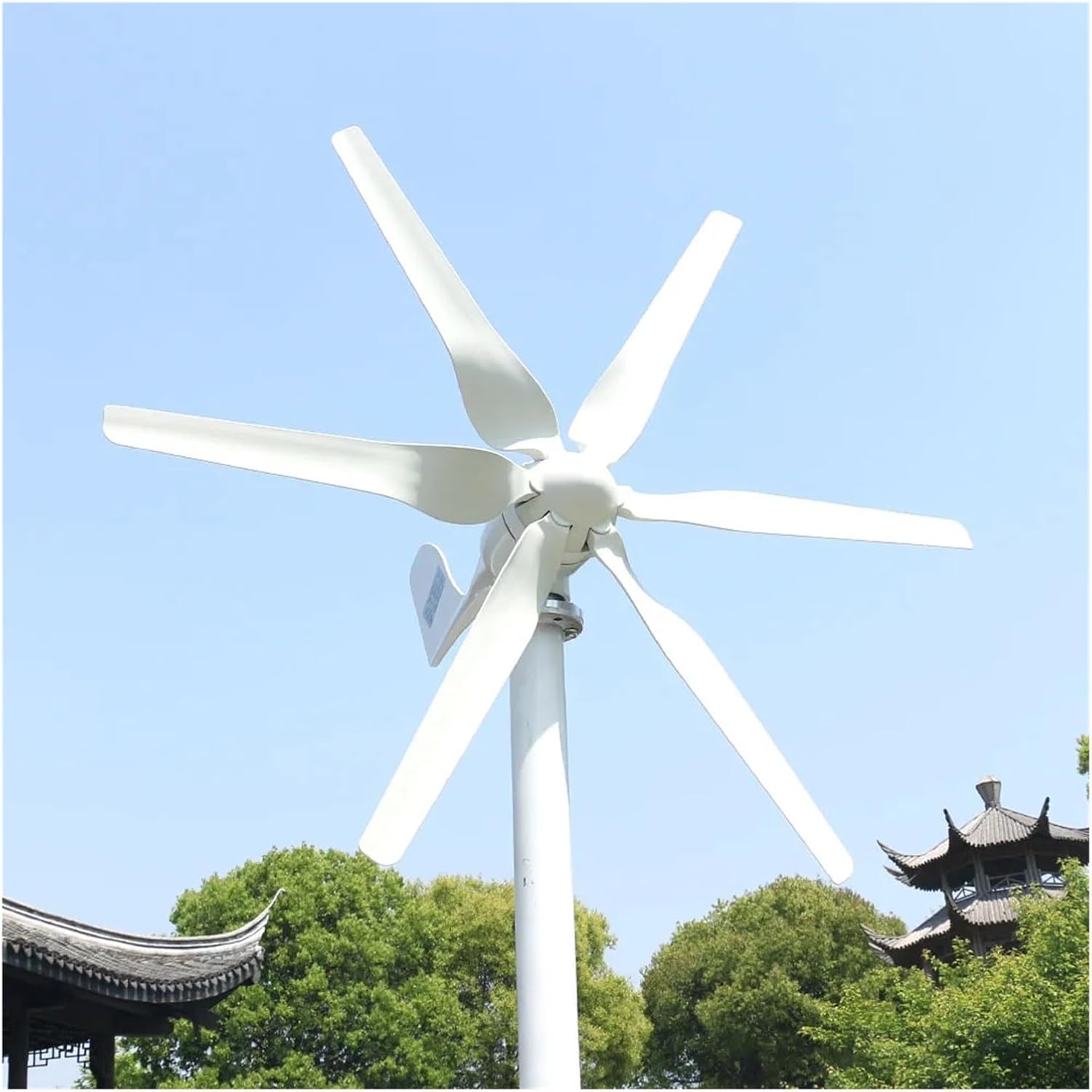 Wind Turbine, DIY Wind Turbine nerator for Home 1000W 12V 24V 48V Free Air Energy 1KW Horizontal Windmill Kit(12V_1000W)