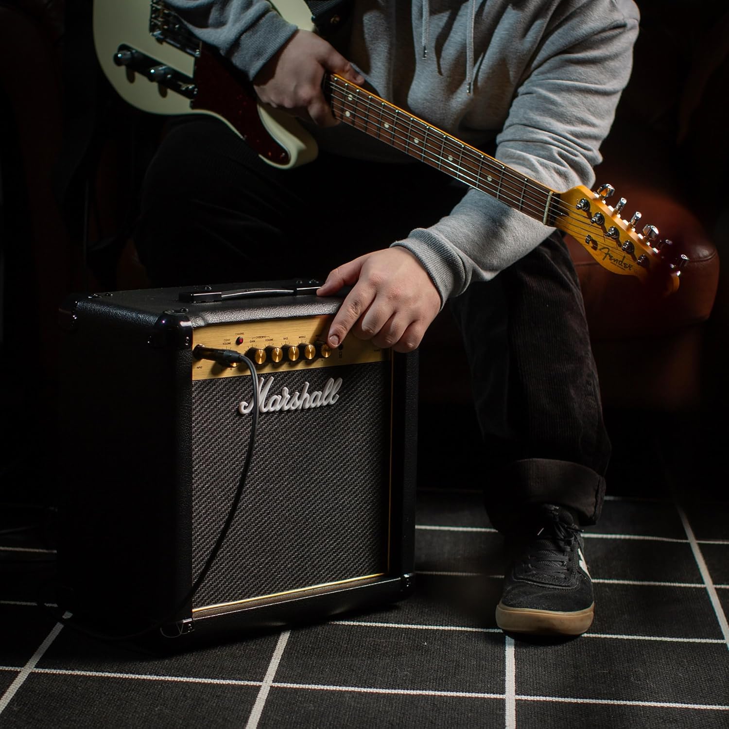 Marshall Amps M-MG15G-U 15W 1x8 Combo in Gold with DFX CF