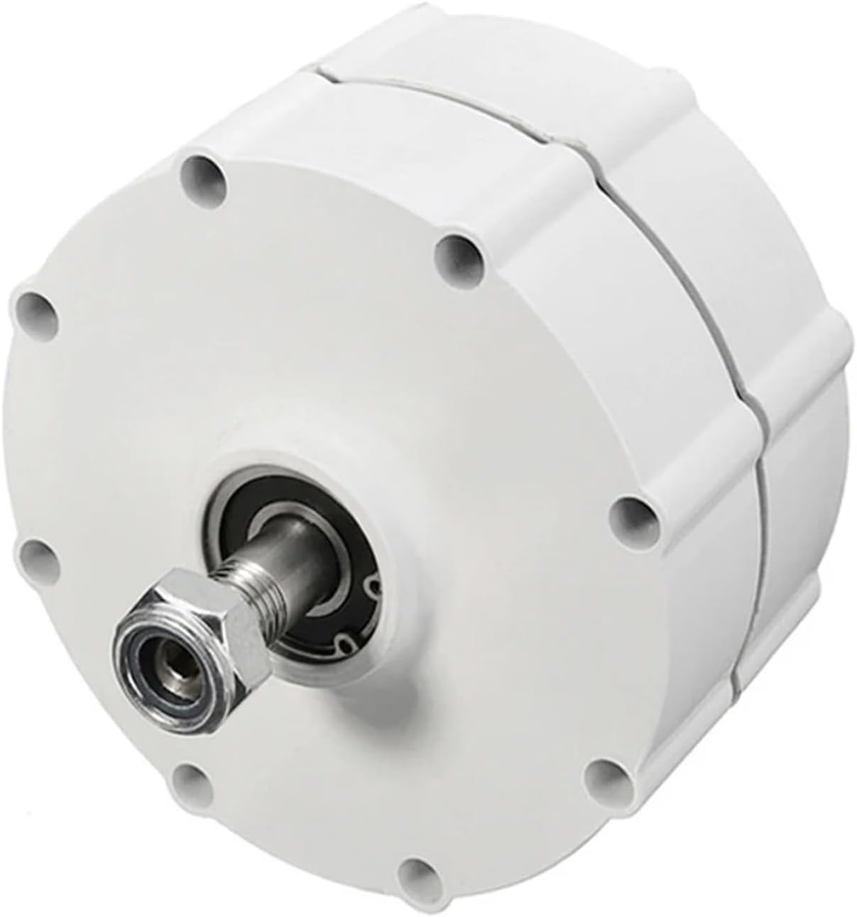 Windmill Generator, Home Small Electric Generator For Windmill Dynamo Wind Water Turbine 5000W Gearless Permanent Magnet Generator 5KW 12V 24V 48V (Color : WB, Size : DOUBLE SHAFT_24V_5KW)