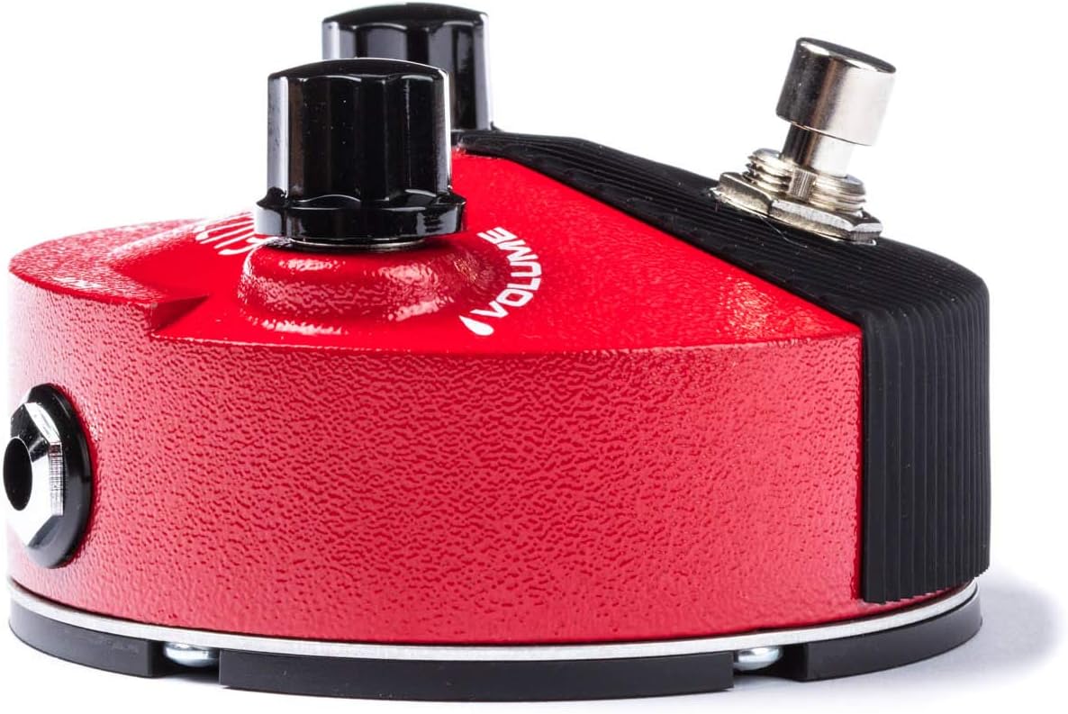 Dunlop FFM2 Germanium Fuzz Face Mini Distortion Pedal Bundle with 3 MXR Patch Cables and Dunlop Pick Pack