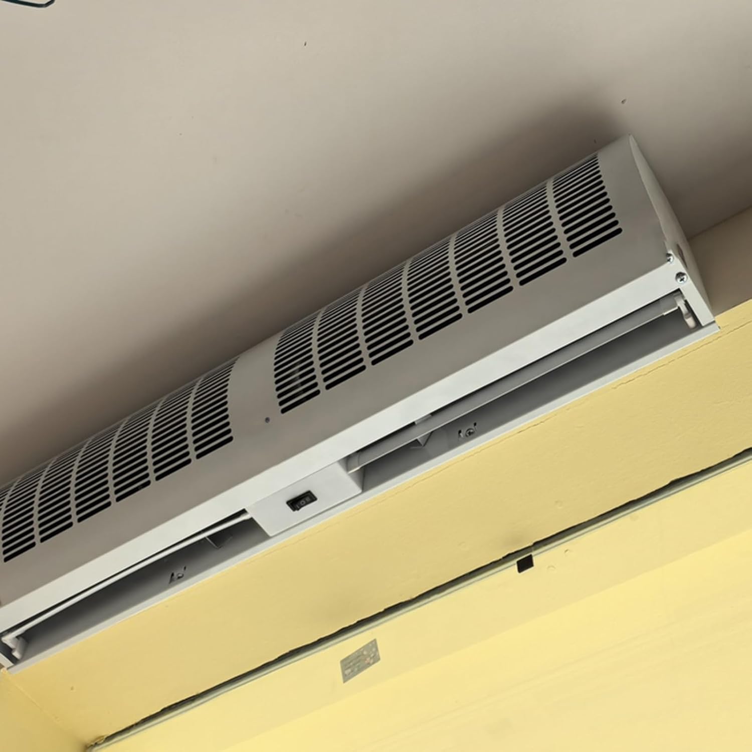 23-inch, 35-inch, 39-inch Black Commercial Thin Door Air Curtain Machine, High-Efficiency Energy-Saving Natural Wind(150cm(59inch))