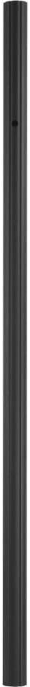Outdoor 7' Aluminum Fluted Post Textured Black