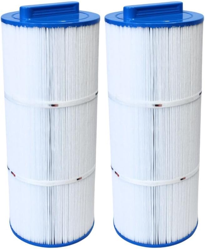 DPM Heavy Duty Replacement Spa Filter for Marquis Spa Filter Cal Spa Filters | Made in USA | Compatible with 5CH-502, 20041, 20091, 370-0237, FC-0195 | 50 Sq Ft. Cal Spa Filter Replacement (2 Pack)
