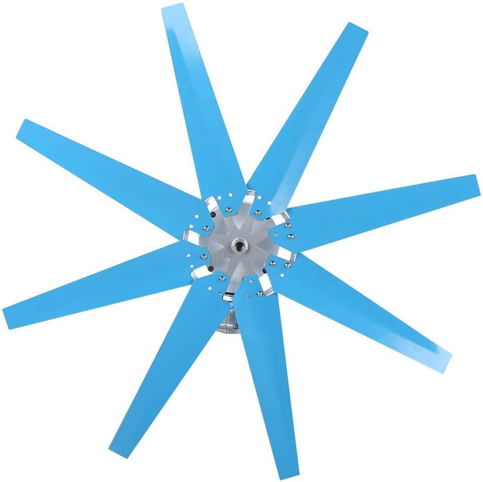 Wind Power Generator, with Controller 10000W Wind Turbine Generator, Solar Wind System Cabins Homes for Home Boats Terraces