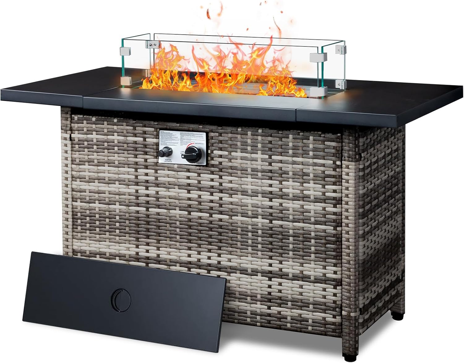 Outvita Fire Pit Table, 43