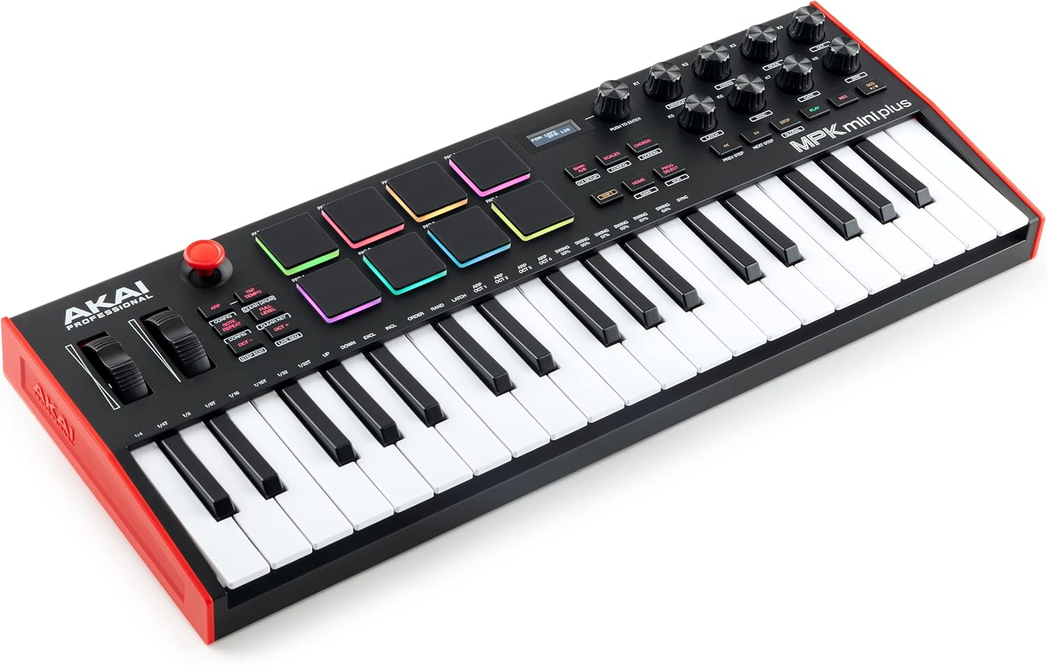 Akai Professional MPC Studio MIDI Controller Beat Maker with 16 Velocity Sensitive RGB Pads & Professional MPK Mini Plus - USB MIDI Keyboard Controller