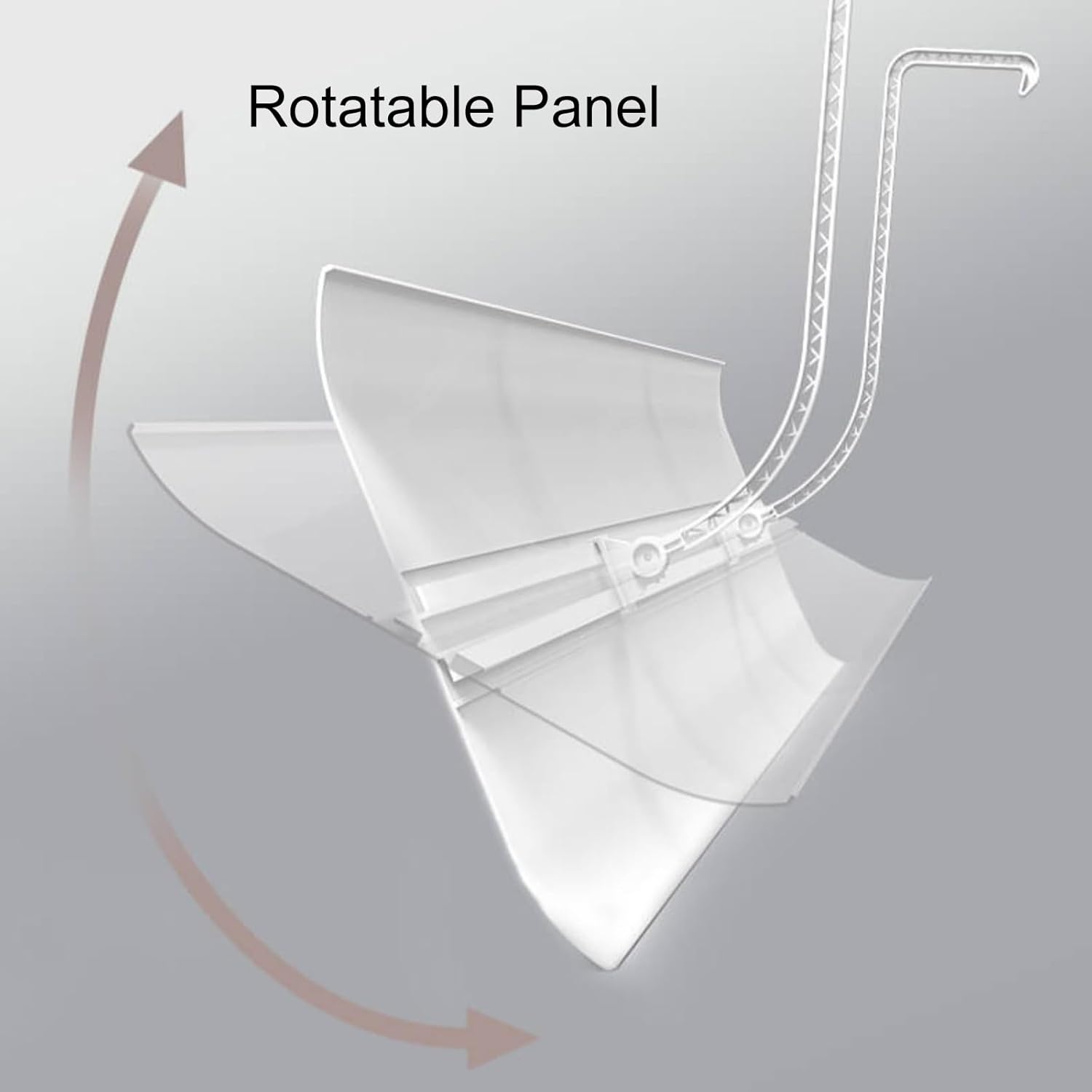 Universal Air Conditioner Deflector, Adjustable Air Conditioning Baffle, Anti-Direct Blow Baffle, Easy to Install, for Winter & Summer Use