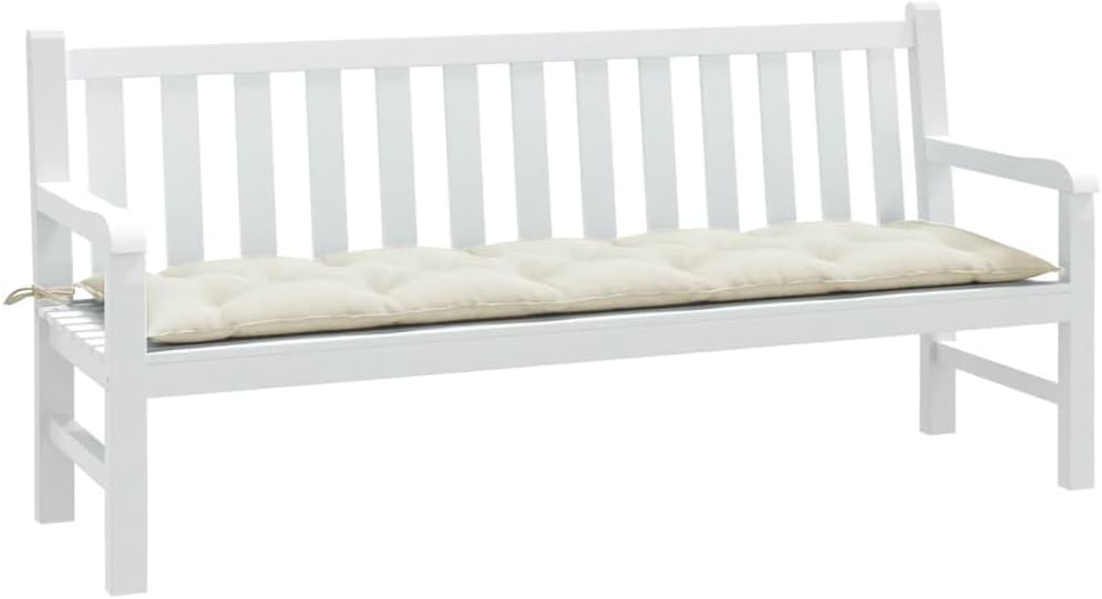 Garden Bench Cushion Melange Cream 70.9