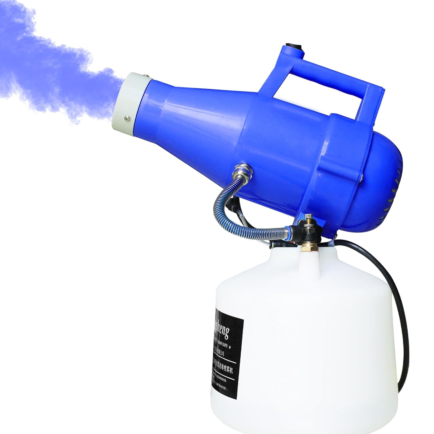 8L (2 Gallon) Portable Electric ULV Fogger Sprayer, 26-32ft Spraying Distance Atomizer Mist Rate 150-260ml/min Cold Fogger Machine, for Home,Hotel,Church,School,Lawn,Yard,Garden