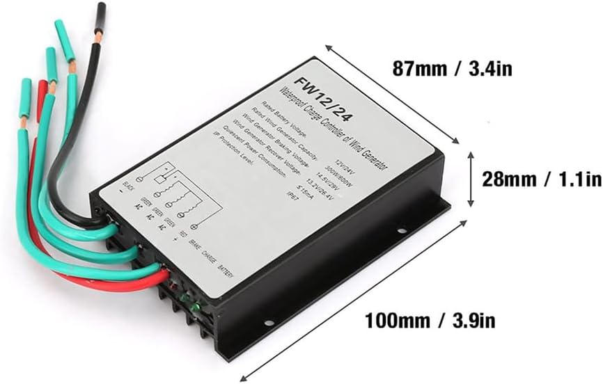 12V 24V Wind Turbine Controller 300W‑3000W MPPT Wind Controller 16A for Wind Controller and Solar Controller