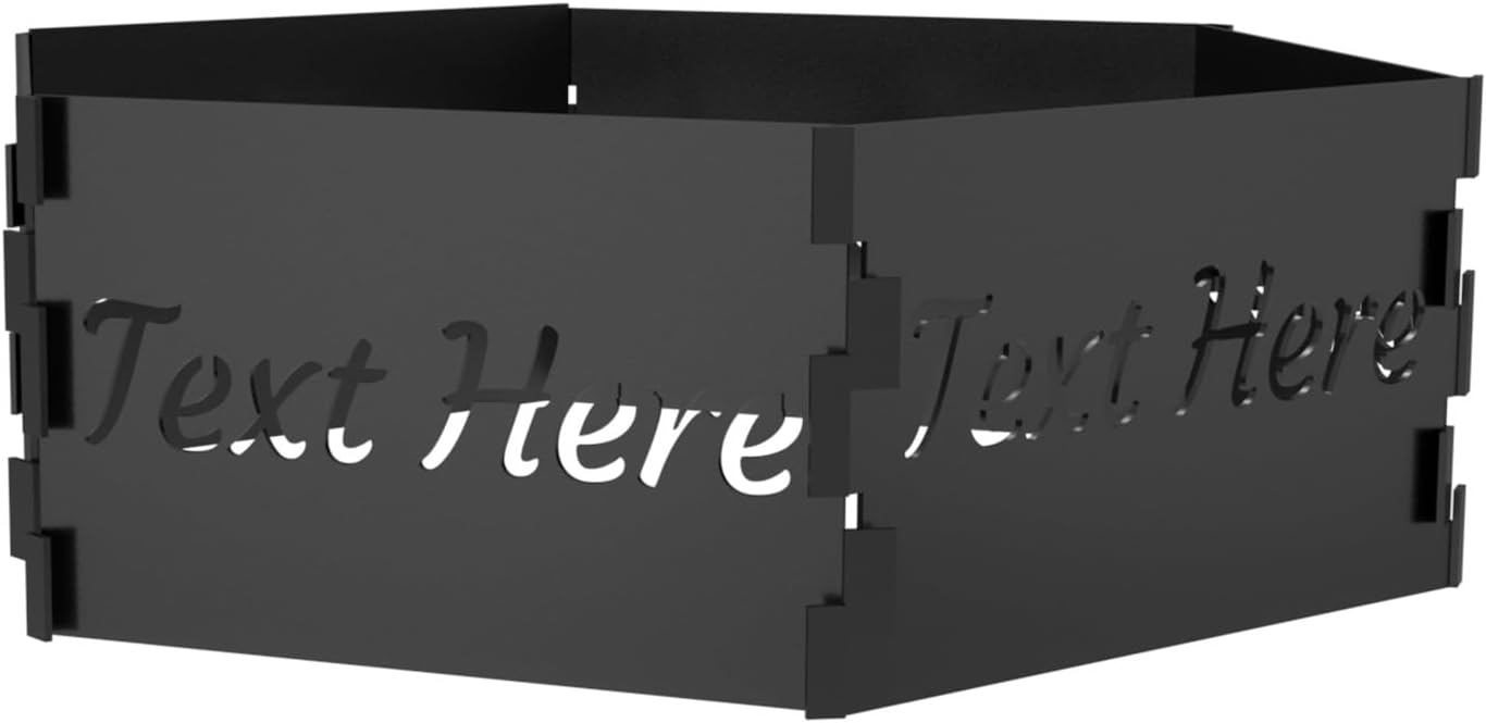 Bnesi Personalized Outdoor Metal Fire Pit Custom Magical Fire Pits Customizable Attractive Fire Pit Metal Art Work