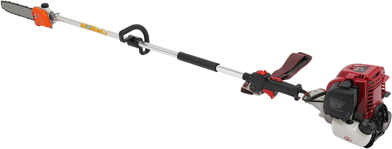 1.65hp 4-stroke Gas Powered Pole Saws for Tree Trimming, 12