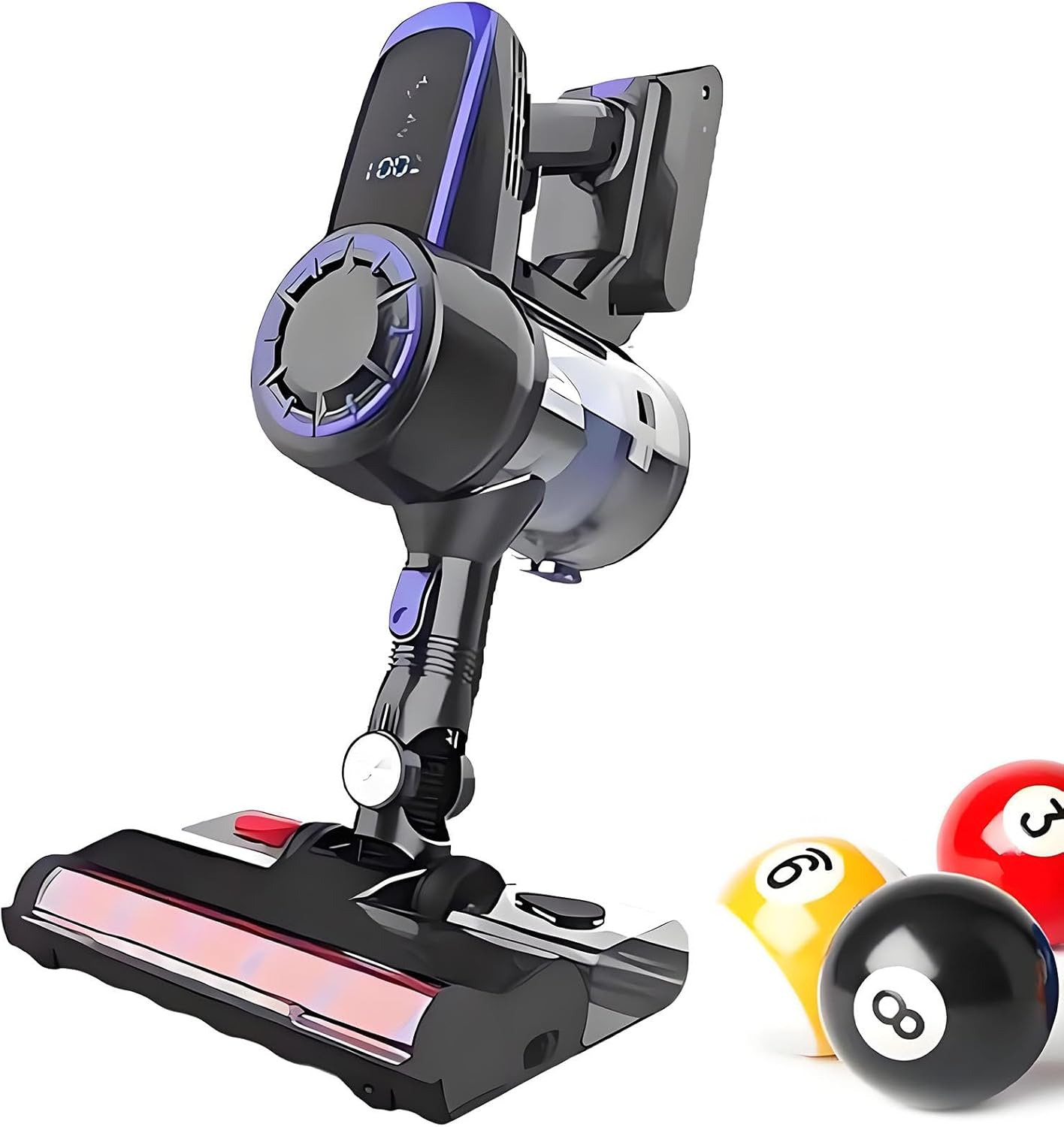 Billiard Table Cloth Cleaner,Cordless Billiard Cloth Vacuum Cleaner, 20kpa Pool Table Cloth Brush Cleaner,Electric Pool Ball Polishing Washing Tool