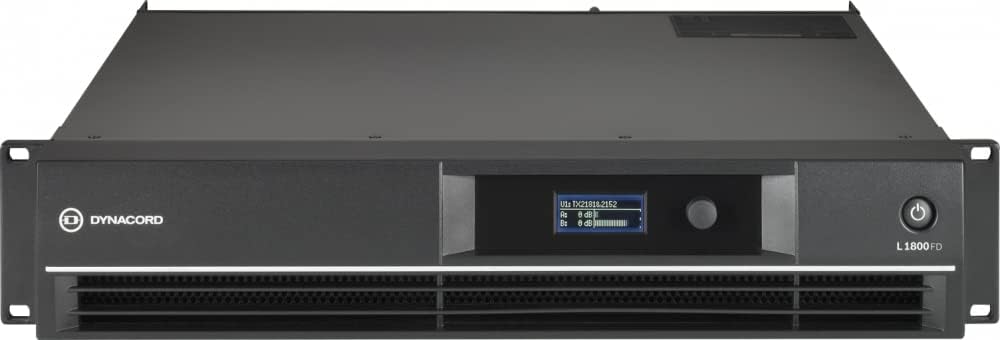 Dynacord L1800FD DSP 2 x 950W Power Amplifier