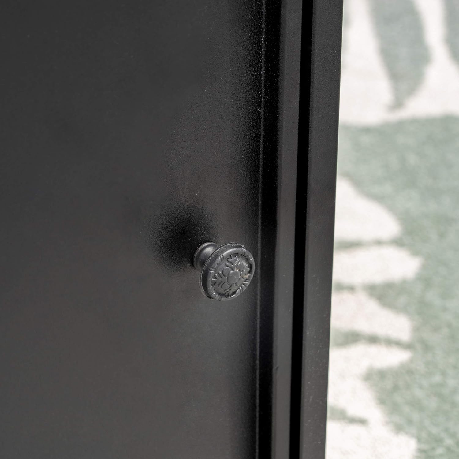 Great Deal Furniture Outdoor 4-Seater Aluminum Chat Set with Fire Pit and Tank Holder, Silver with Khaki and Brown with Wood Pattern