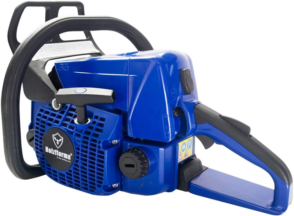 Farmertec Holzfforma 45.4cc Holzfforma® Blue Thunder G255 Gasoline Chain Saw Power Head Only Without Guide Bar and Saw Chain All Parts Are Compatible With MS250 MS230 MS210 025 023 025 Chainsaw