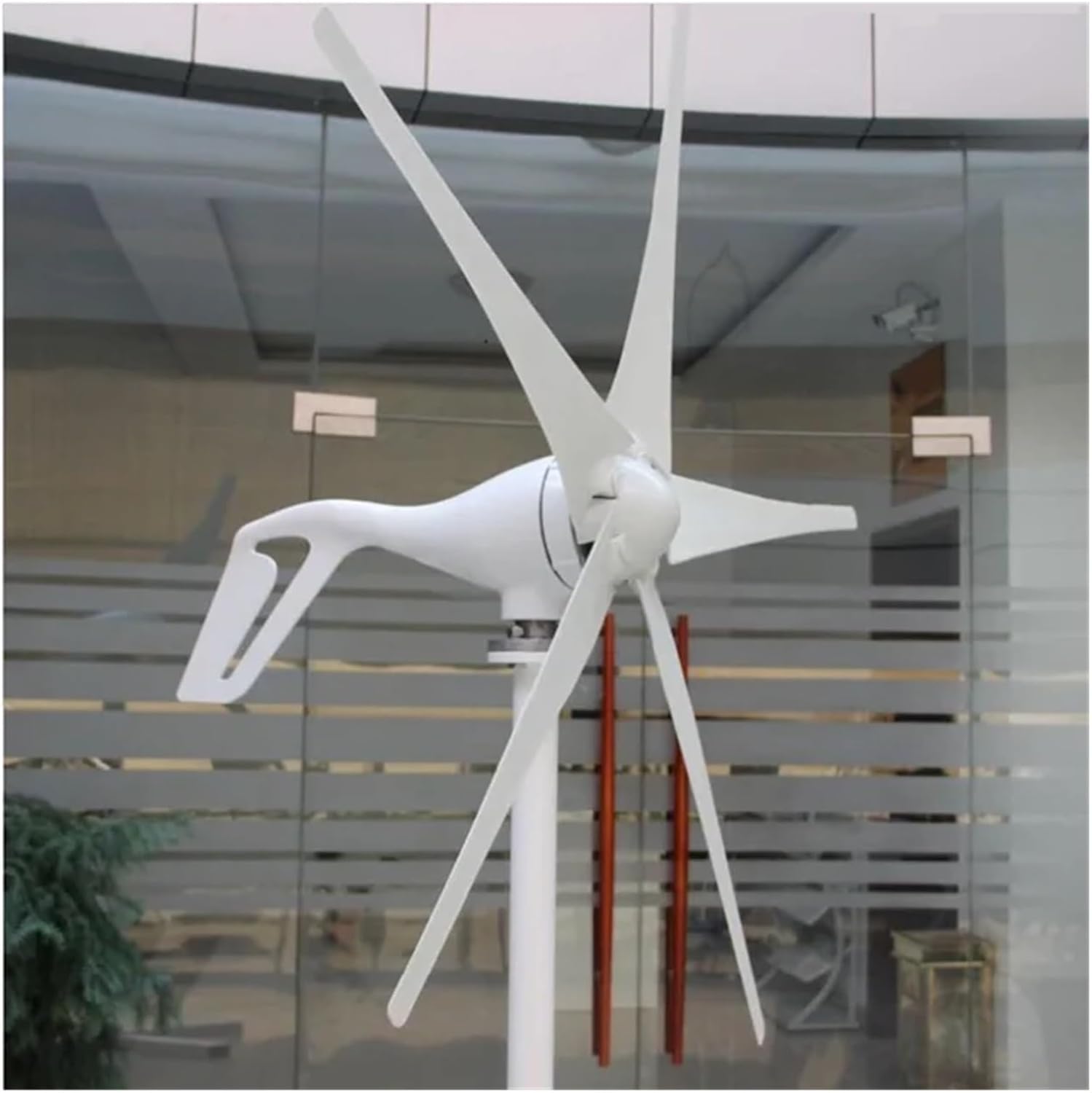 Wind Turbines, Horizontal Axis Wind Turbine 12v 24v 100w Wind Energy Generator with 5 Blade Low Wind Speed Starting Wind Turbines(12V)