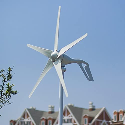 Wind Turbine Free Energy Quiet 400W Wind Turbine Generator 24V For Residence Use (Color : 5 Blades Type, Size : HYBRID CONTROLLER_24), 1005001830711459