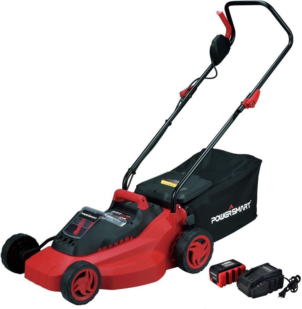 PowerSmart Lawn Mower (Include One Battery and Charger)