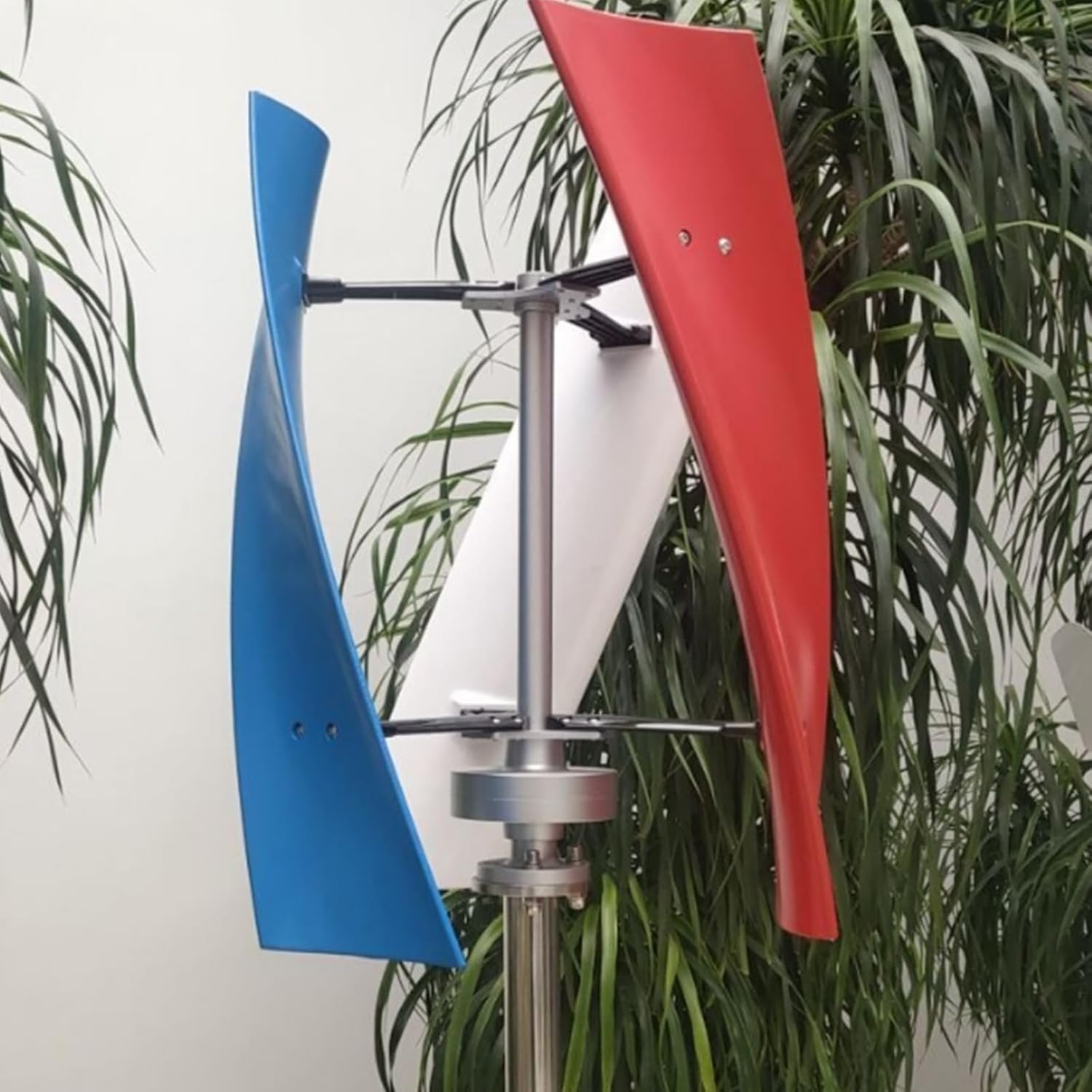 2000W 12V 24V 48V Portable Vertical Wind Power Turbine Generator Kit 3 Blade Wind Generator Kit with Charge Controller for Home Power Supplementation