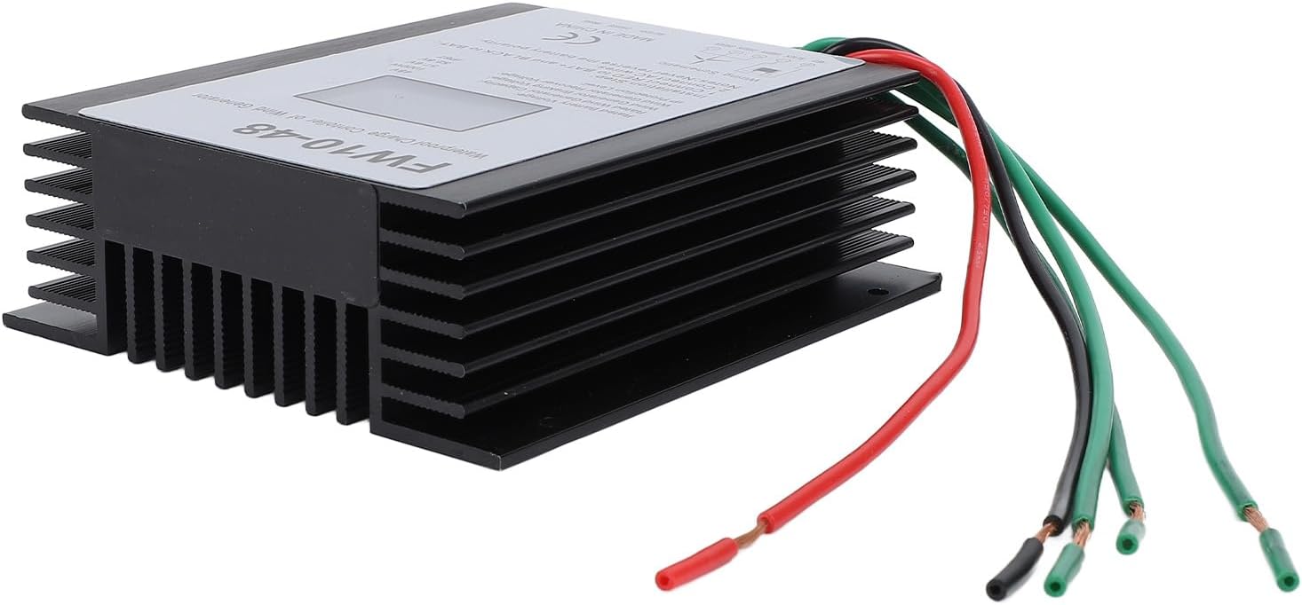 Focket MPPT 48V Wind Turbine Charge Controller, IP67 Rated Wind Turbine Controller with Automatic Regulator for 1000W Generator