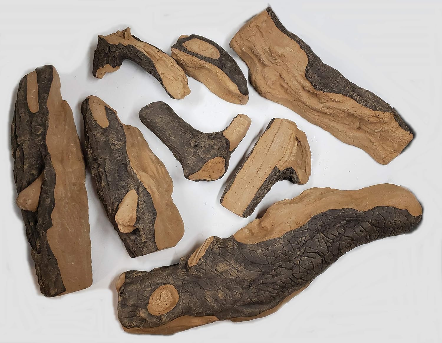 Sierra Grand Bonfire Ceramic Log Set for 24