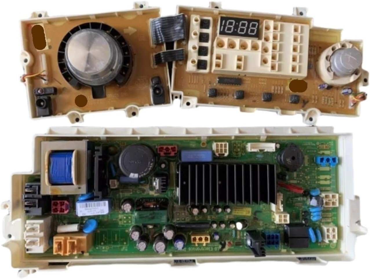 washingboard, Compatible For Drum Washing Machine Main Control Board EBR64974310 EBR67836603 EAX61348701 Display 67836601 Accessories,for parts(A set)