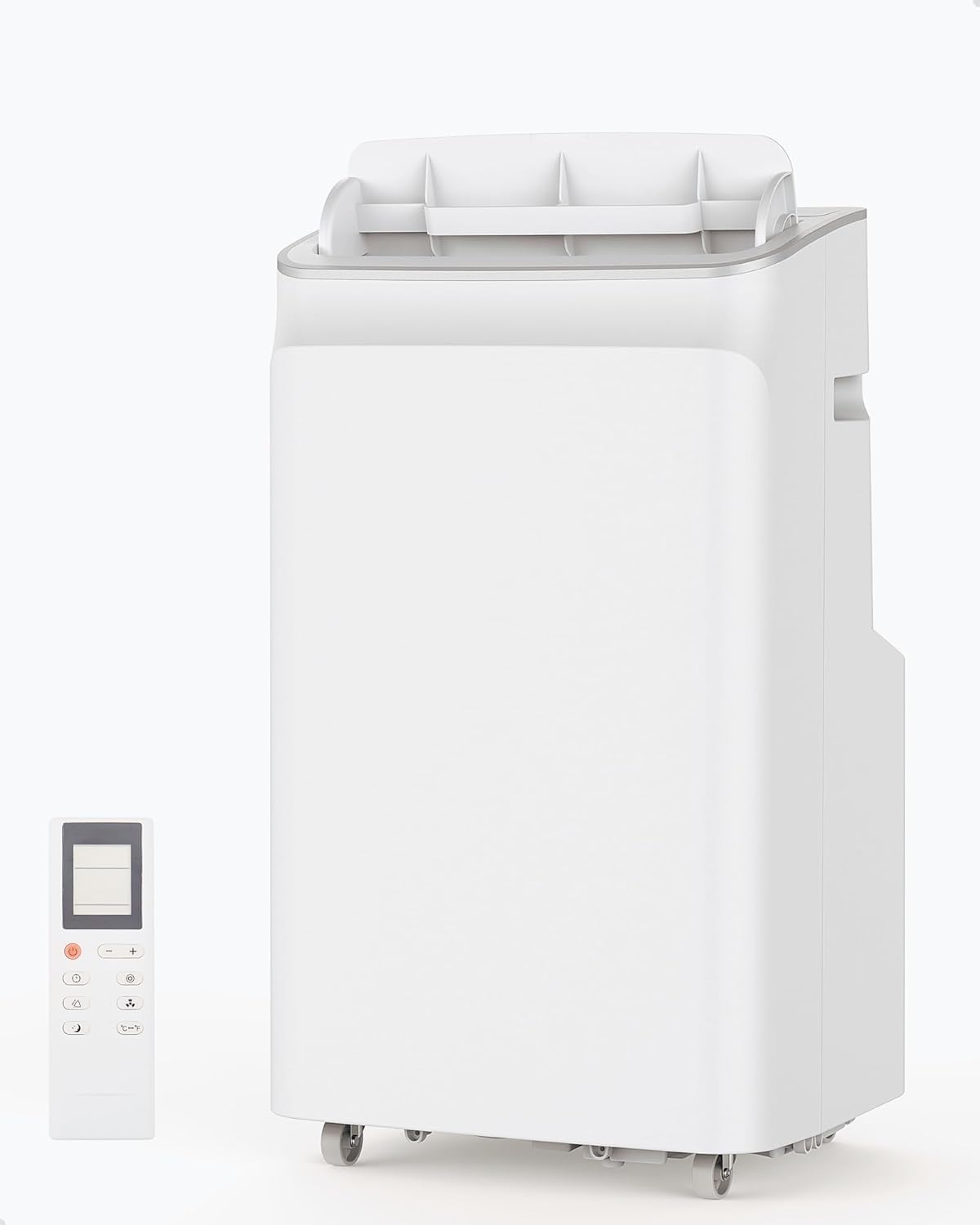 12000 BTU Portable Air Conditioner, Smart Portable AC Cools Up to 350-450 Sq.Ft, Standing Quiet Cooling Portable AC Unit with Remote Control, for Large Room, Office, Garage