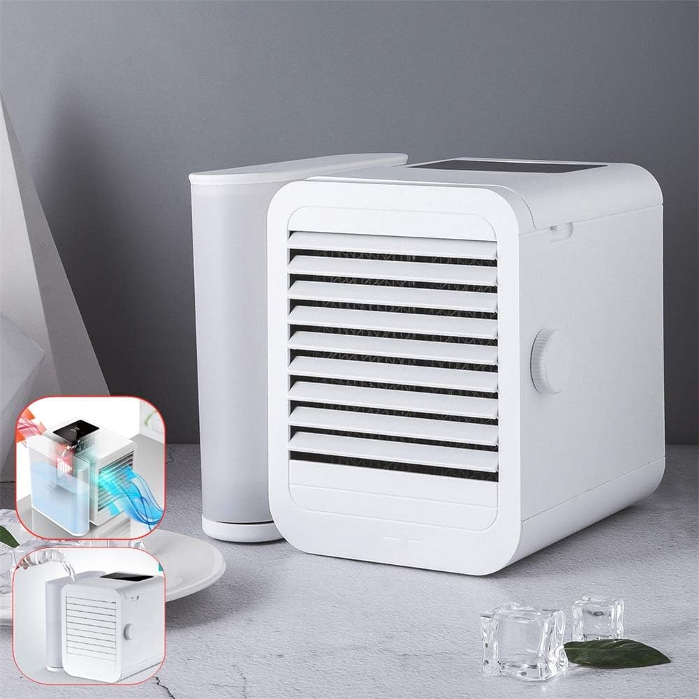 Air Cooler Air Conditioner Fan Small Air Cooler Desktop Small Air Conditione Purifier Air Flow Cooling Cool Fan(