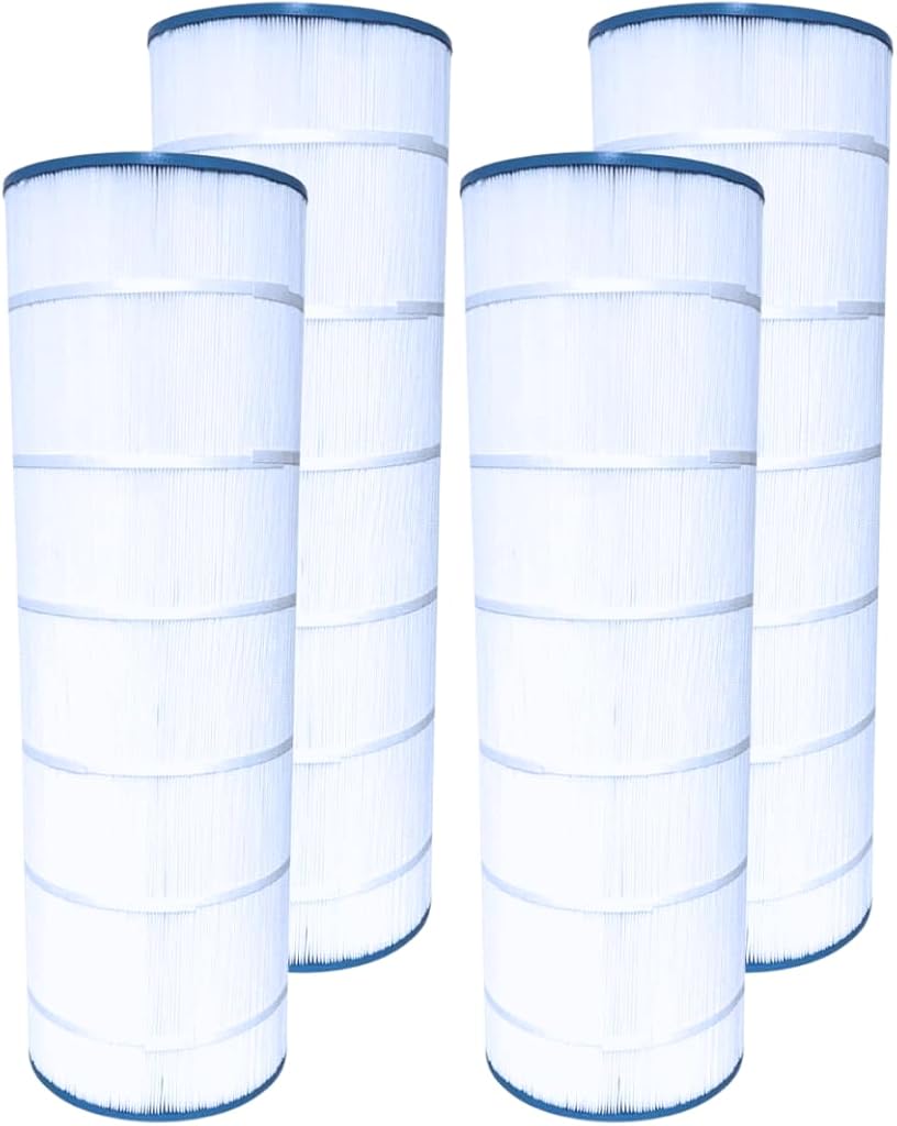 Atomic USA Made Pool Filter Compatible Replacement for Hayward Super Star Clear C4000, C4000S, PA100N Filbur FC-1270, Unicel C-7487, Hayward CX870-XRE 100 sq ft Filter Cartridge 25 1/2 x 7 (4-Pack)