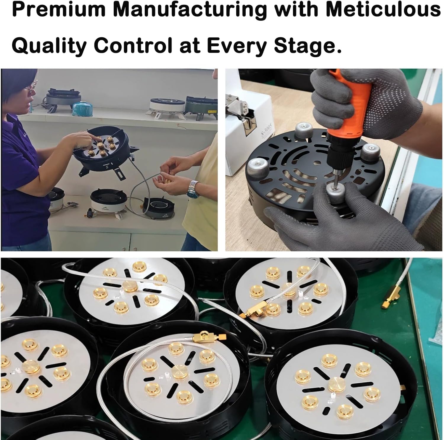 11 inch Portable Propane Fire Pits,Gas Fire Pit Bowl for Outside,One-Touch Ignition,Butane Firepit for Camping, Patio, Yard, Garden