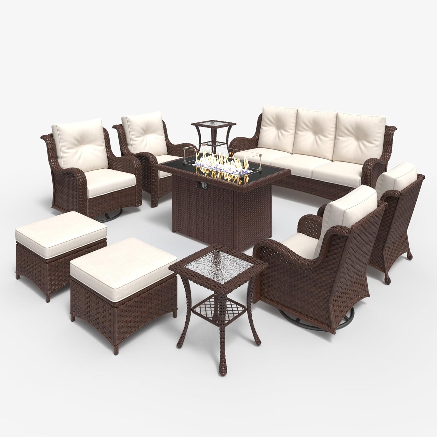 Outdoor Furniture Set with 44