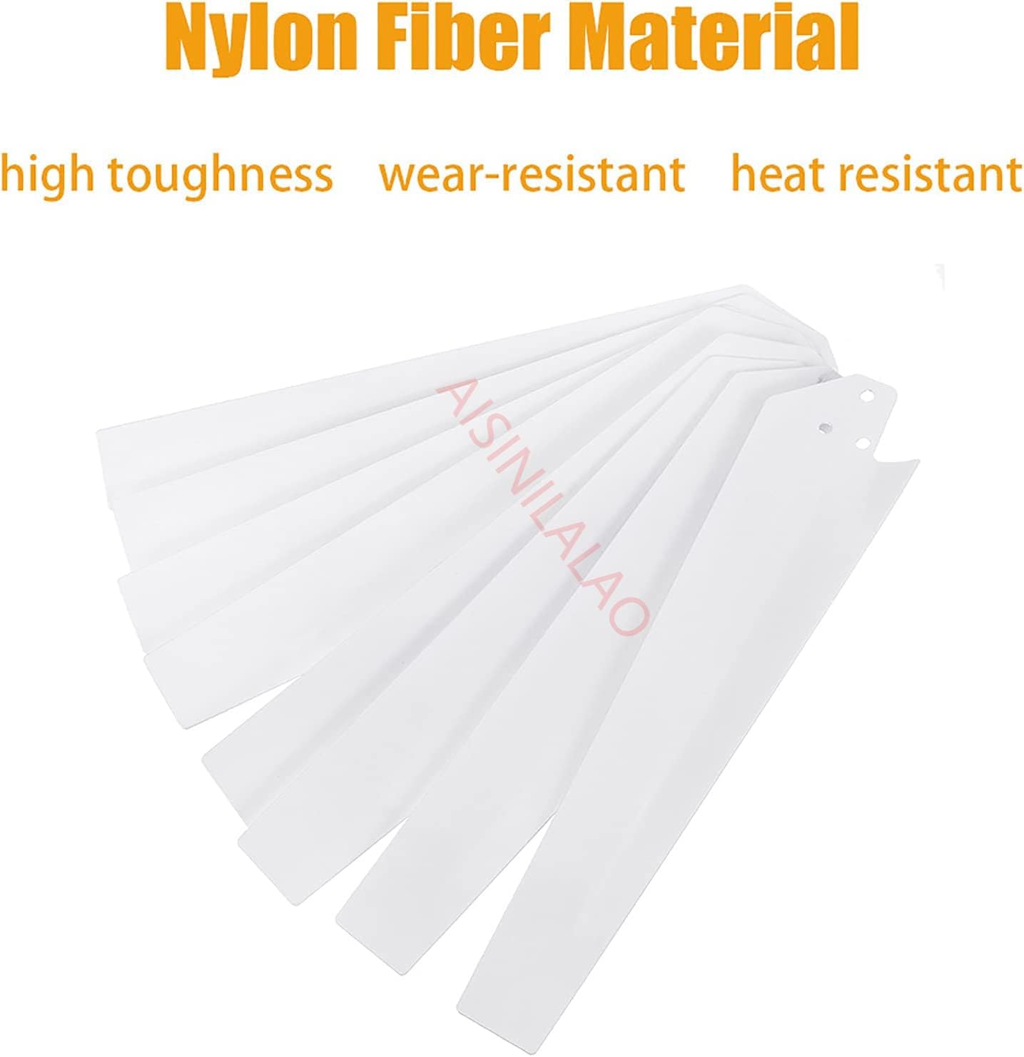 1Pcs High Strength Wind Turbines Blades Nylon Fiber Windmill Accessories for Horizontal Generator