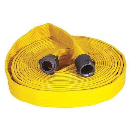 Fire Hose, 50 ft L, Yllw, 1