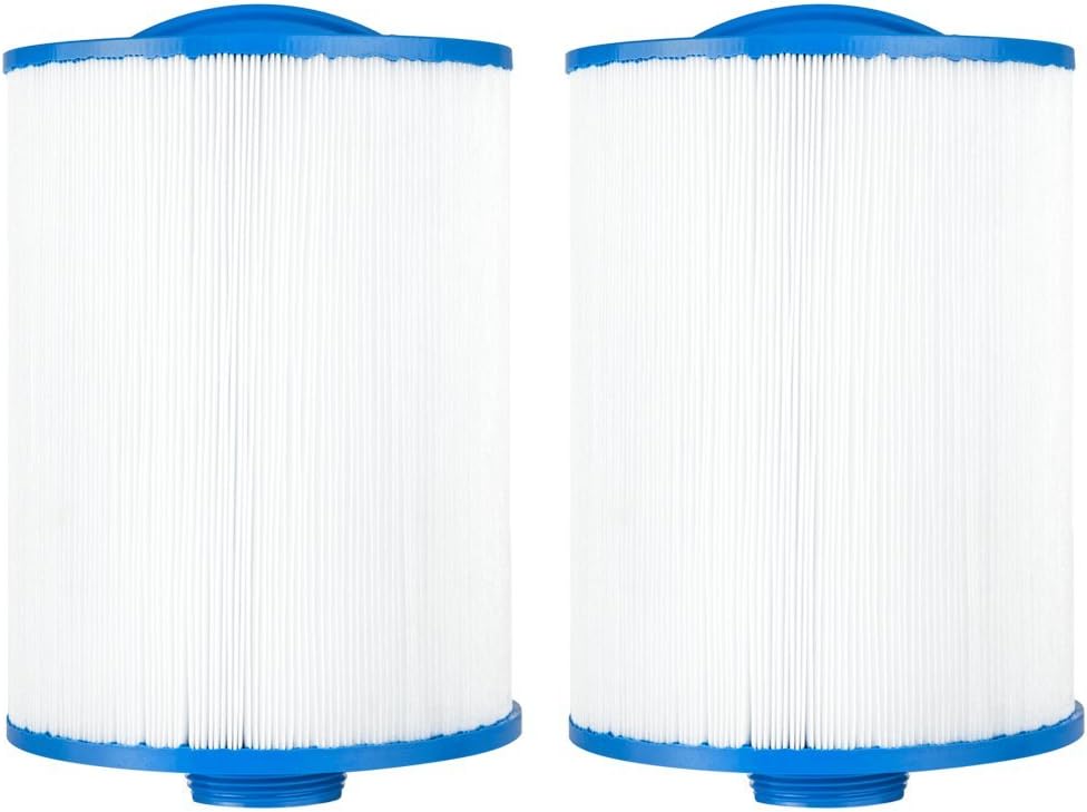 Clear Choice Pool Spa Filter 6.00 Dia x 8.00 in Cartridge Replacement for Sunrise Spa Baleen AK-90151 Filbur FC-0314, [2-Pack]