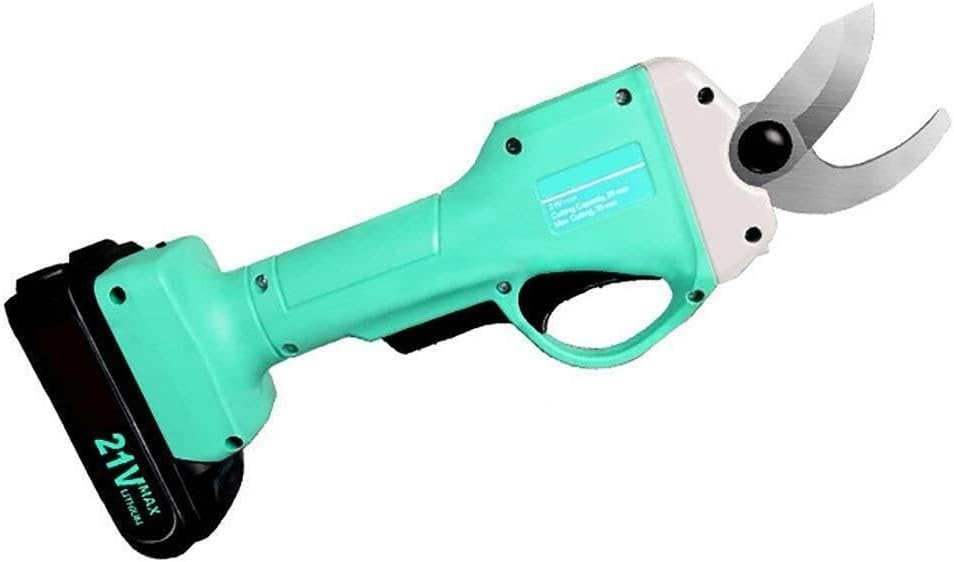 Professional Electric Pruning Shears, Cordless 30mm Branch Cutter, Garden Pruner with Safety Lock & LED Light