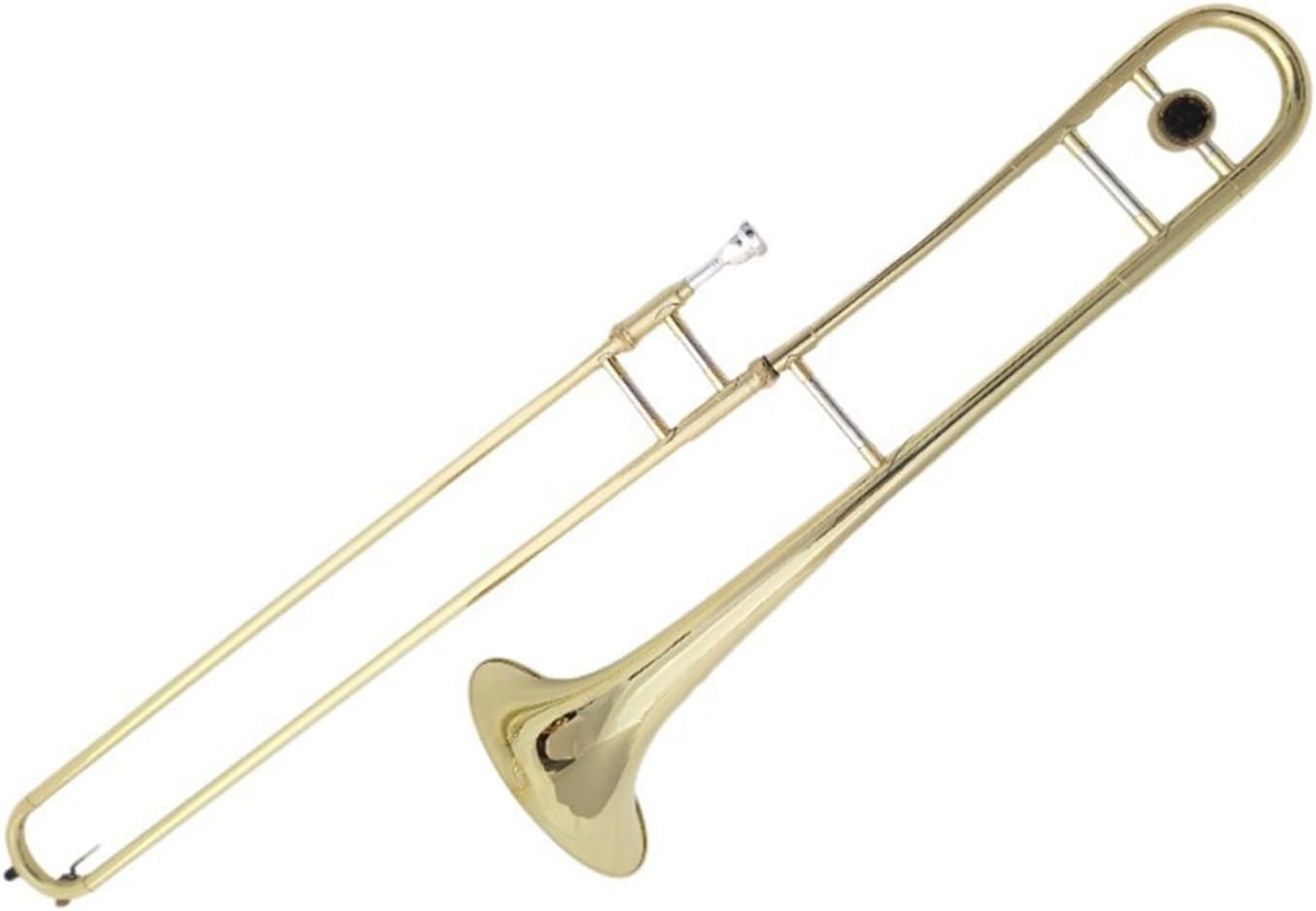 Adult Trombone Instrument Alto Trombone Instrument In B Flat Lacquer Gold For Adult Playing Practice