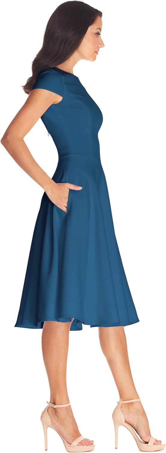 Dress The Population Womens Livia Midi High Dress