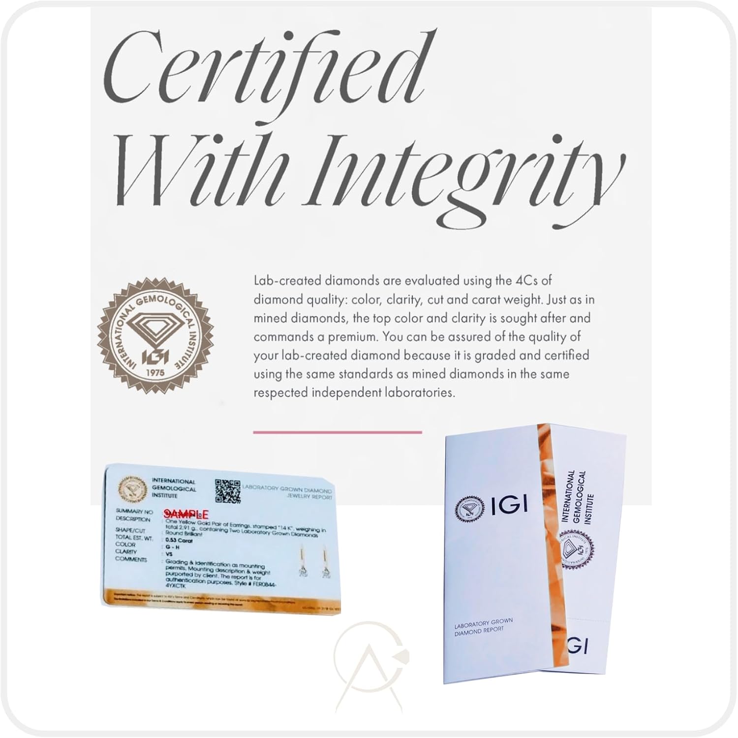 IGI Certified 2 to 6 Carat Loose Stone Choice of Shapes Lab Grown Diamond - Ideal Cut F-G Color and VS1-VS2 Clarity - A Pair of Matching Loose Diamonds I cttw Lab Created Gemstones