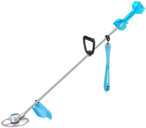 1980mAh Rechargeable, Cordless, Handheld Lawn Mower with Brushless Motor