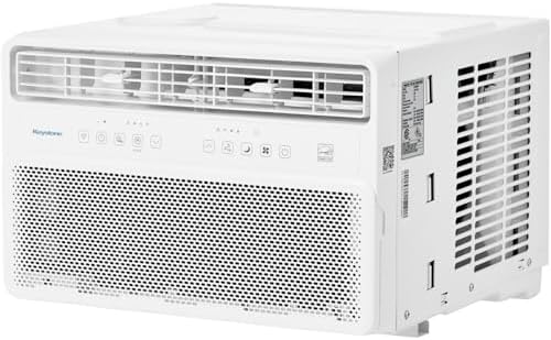 Keystone 12,000 BTU Window Mounted Inverter Air Conditioner with Quiet, High Efficiency Operation and Remote, Window AC Unit for Apartment, Living Room, Bedroom, Medium Rooms up to 550-Sq. Ft.